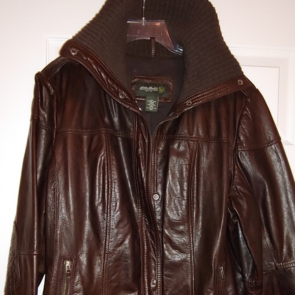 Eddie Bauer Jackets & Blazers - EDDIE BAUER Leather Jacket